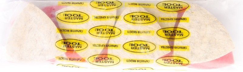 Насадка трикутна повстяна тонкововна на липучці для реноватора MASTERTOOL 75 мм 10 шт 08-6497