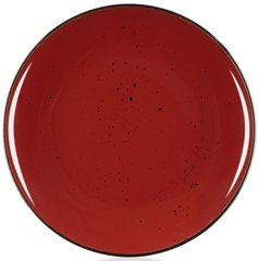 Тарелка обеденная Ardesto Bagheria, 26 см, Sangria, керамика