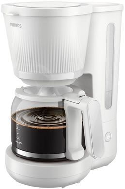 Кавоварка Philips крапельна 3000 Series, 1.38л, мелена, підтримка температури, білий