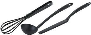 Набір кухонних аксесуарів Tefal Bienvenue, 3 пр., чорний, пластик