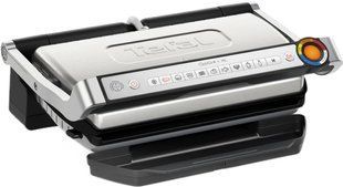 Гриль Tefal прижимной OptiGrill+ XL 2000Вт, темп. режимов-4, съемные пластины, алюминий, металл