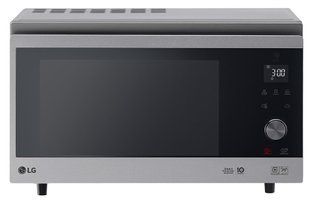 Микроволновая печь LG, 39л, электрон. управление, 1100Вт, гриль, дисплей, инвертор, конвекция, серебристый