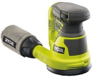 Шліфмашина ексцентрикова Ryobi RROS-0, ONE+ 18В, акумуляторна, 125мм, орбіта 2.5 мм (без АКБ та ЗУ)