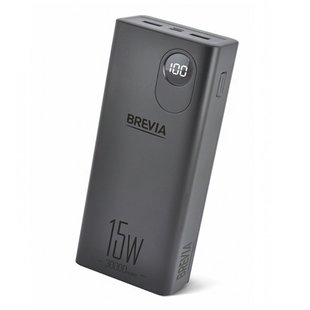 Повербанк (Power Bank) Brevia 30000mAh 15.5W Li-Pol, LCD