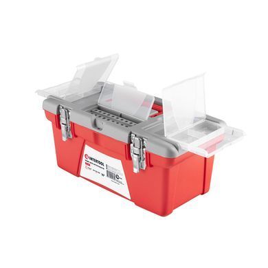 Ящик для инструментов с металлическими замками, 16" 415*210*190 мм INTERTOOL BX-0516