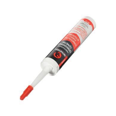 Герметик силиконовый универсальный, прозрачный 300мл/320г INTERTOOL FS-3050