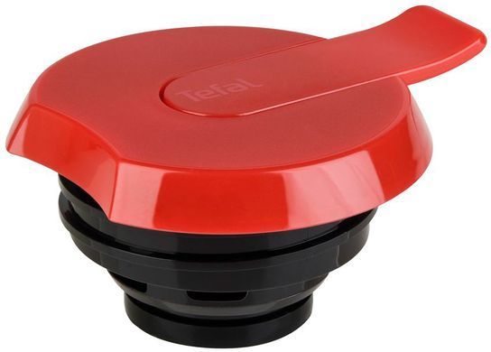 Термоглечик Tefal Mambo, 1500мл, t хол. 24г, гар.12г, пластик+скло, червоний