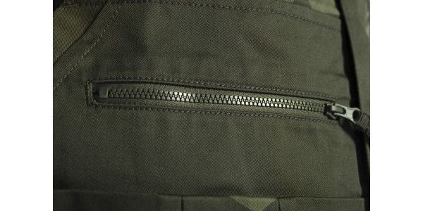 Куртка робоча NEO CAMO, розмір M (50), 255 г/м2, високий комір, регулювання манжет, комбіновані багатофункціональні кишені на блискавці та липучках, камуфляжна