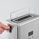 Тостер Russell Hobbs Compact Home, 820Вт, метал, 1 слот, LED дисплей, сріблястий