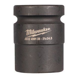 Головка ударна для з/д кріпленнь ShW 1'' STD 4гр. MILWAUKEE, 21х24,5мм