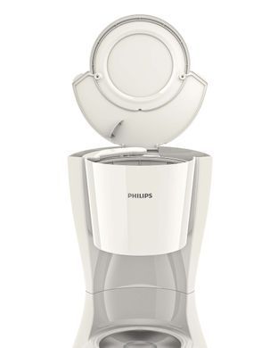 Кофеварка Philips капельная Daily Collection, 1,2л, молотая, белый