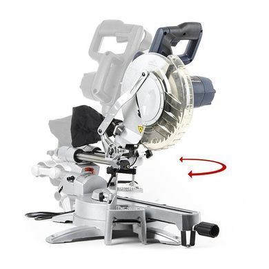 Пила торцювальна 1800 Вт INTERTOOL DT-0625