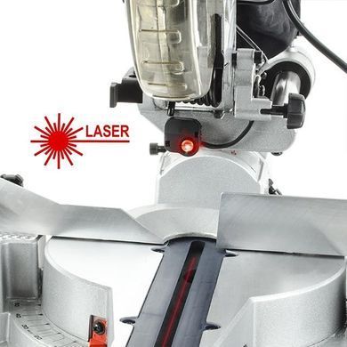 Пила торцювальна 1800 Вт INTERTOOL DT-0625