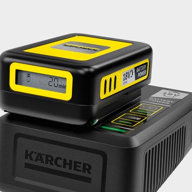 Швидкозарядний пристрій Karcher для акумулятора 18 В 2.5А