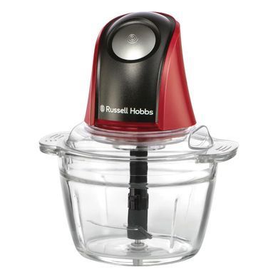Измельчитель Russell Hobbs Desire Red, 200Вт, чаша-500мл, стекло, корпус-пластик, красный
