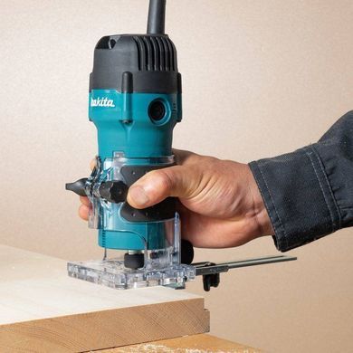 Фрезер Makita 3711, 530 Вт, 32000 об/мин, 6 мм, 1.7 кг