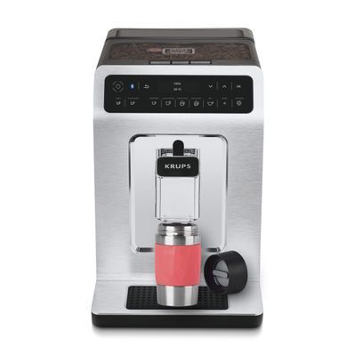 Термочашка Tefal Compact Mug, 300мл, диам72, t холл. 6г, гар.3г, нерж.сталь+пластик, красный
