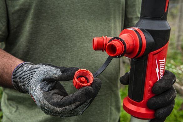 Насос для перекачки воды аккумуляторный MILWAUKEE, M18 BLSWP-801 (зарядное устройство M12-18 FC. 1 аккумулятор M18 FB8 8Ач)