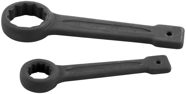 Односторонний ударный накидной ключ 90мм, W72190 Jonnesway