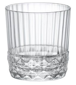 Набор стаканов Bormioli Rocco America'20s низких, 370мл, h-92см, 4шт, стекло