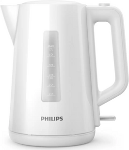 Электрочайник Philips Series 3000, 1,7л, пластик, белый