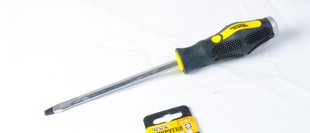 Викрутка плоска MASTERTOOL SL8х150 мм ударна 49-5815