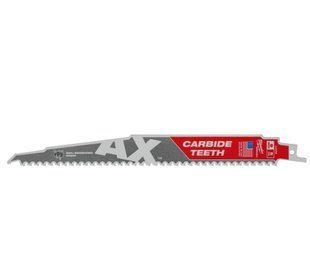 Полотно для шабельних пил AX CARBIDE MILWAUKEE, 230х5мм, (деревина з цвяхами)