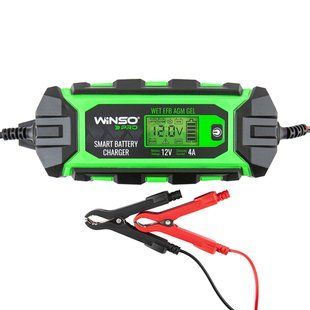 Зарядное устройство для АКБ Winso Pro 12V, 4A LCD