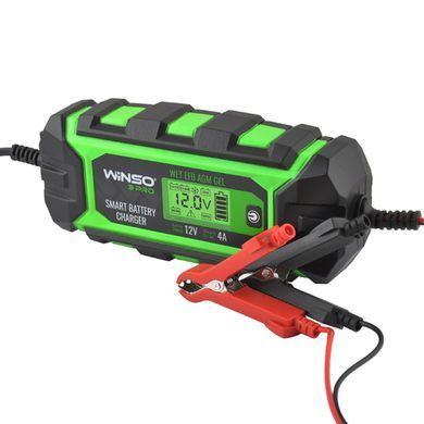Зарядное устройство для АКБ Winso Pro 12V, 4A LCD