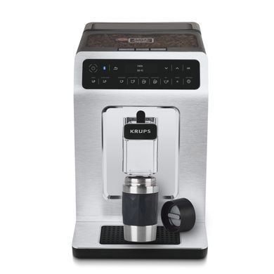 Термочашка Tefal Compact Mug, 300мл, диам72, t холл. 6г, гар.3г, нерж.сталь+пластик, черный
