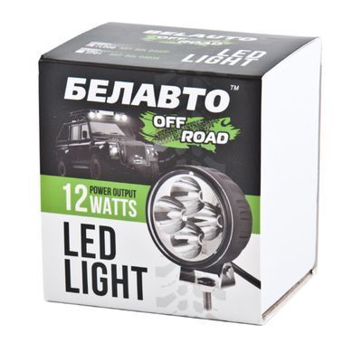 Автолампа светодиодная BELAUTO EPISTAR Flood LED (4*3w)