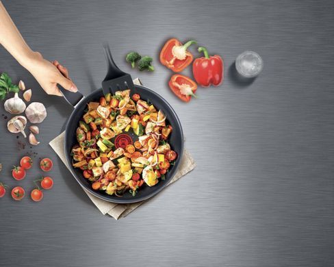 Сковорода Tefal XL Intense, 28см, алюминий, черный