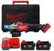 Шлифмашина угловая аккумуляторная MILWAUKEE, M18 FSAGSVO125X-502X, 1200 Вт диаметр 125мм (+зар.пр., 2ак.Х5Ач, HD кейс)