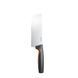 Кухонний ніж поварський Nakiri Fiskars Functional Form, 15.8см, нержавіюча сталь, пластик, чорний