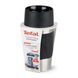 Термочашка Tefal Compact Mug, 300мл, диам72, t холл. 6г, гар.3г, нерж.сталь+пластик, черный