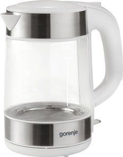 Електрочайник Gorenje, 1,7л, скло, скло