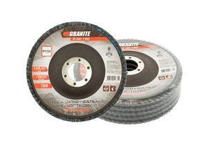 Диск шліфувальний пелюстковий конусний GRANITE ZIRCONIA Т29 зерно 150 125&times;22 мм 5 шт 8-32-150PC