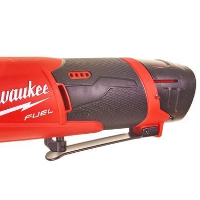 Гайковерт-трещотка угловой компактный аккумуляторный бесщеточный 1/2'' MILWAUKEE, M12 FIR12-0, 81Нм (каркас, картонная упаковка)