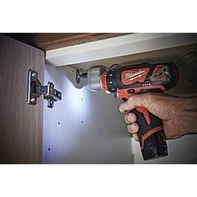 Дриль-шуруповерт акумуляторний MILWAUKEE, M12 BDDXKIT-202C, 32Нм (зарядний пристрій С12 С, 2 акумулятори М12 В2 2Аг, 3 насадки,