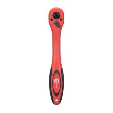 Рукоятка с храповым механизмом на 72 зуба 3/8" изогнутая Cr-V&nbsp;(Professional) INTERTOOL HT-2108