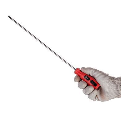 Отвертка крестовая PH1 * 300 мм INTERTOOL VT-3142