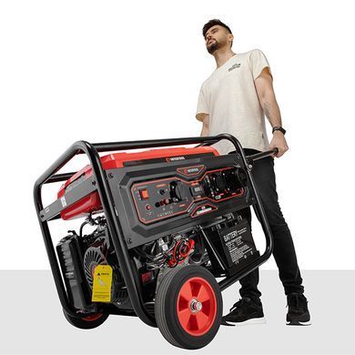Генератор бензиновый мощность 6000 Вт INTERTOOL DT-1155