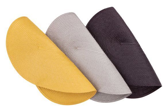 Коврик сервировочный Ardesto овальный 30*45 см, Grey