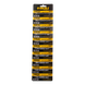 Набір біт двосторонніх PН1-PН2&times;65мм 1/4" 10шт S2 Chrome (стрічка) SIGMA (4011151)