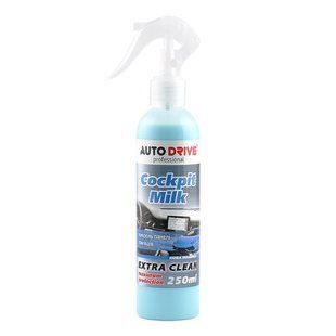 Полироль-молочко AutoDrive Cockpit Milk Новая Машина, 250мл