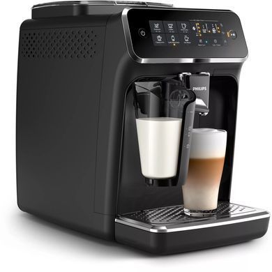 Кавомашина Philips Series 3200 , 1.8л, зерно+мелена, автомат.капуч, аторец.-6, чорний