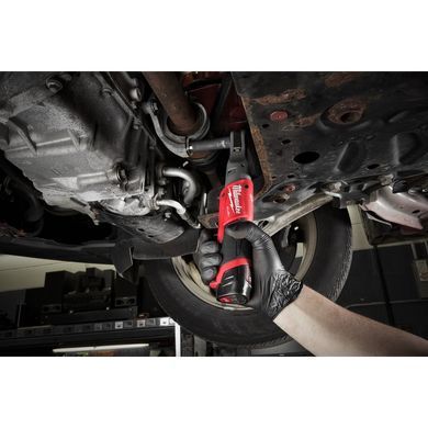 Гайковерт-трещітка кутовий компактний акумуляторний безщітковий 3/8'' MILWAUKEE, M12 FIR38-201B, 75Нм (зарядний пристрій С12 С,