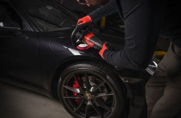 Машина полірувальна кутова акумуляторна безщіткова MILWAUKEE M18 FAP180-0, діаметр 180мм (полірувальна платформа, пилезахисний е