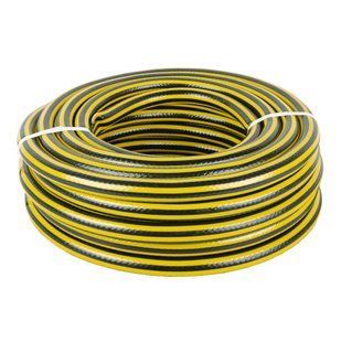 Шланг для полива MASTERTOOL "PCHELKA" 3/4" 20 м черно-желтый 92-1066