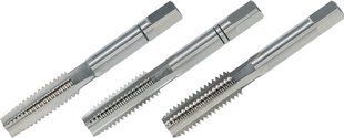 Метчики ручные M18x2.5, комплект из 3 штук DIN 352 HSS-G